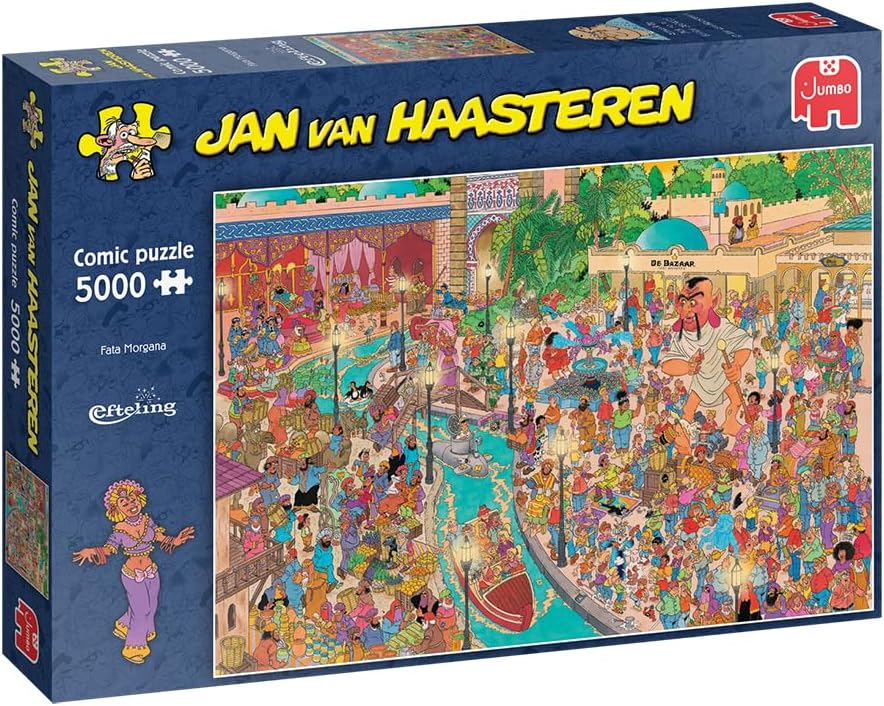 Jan van Haasteren – Efteling: Fata Morgana Jumbo 5000 darabos kirakó puzzle (JU-1110100313) - puzzlegarden