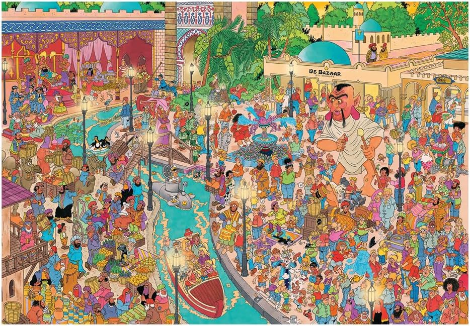 Jan van Haasteren – Efteling: Fata Morgana Jumbo 5000 darabos kirakó puzzle (JU-1110100313) - puzzlegarden