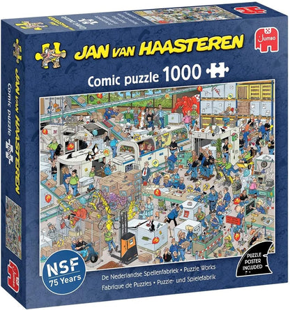 Jan van Haasteren – Kirakógyár Jumbo 1000 darabos kirakó puzzle (JU-1110100539) - puzzlegarden