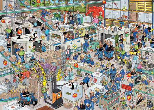 Jan van Haasteren – Kirakógyár Jumbo 1000 darabos kirakó puzzle (JU-1110100539) - puzzlegarden