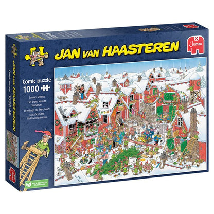 Jan van Haasteren - Mikulásfalva Jumbo 1000 darabos kirakó puzzle (JU - 20075 8710126200759) - puzzlegarden