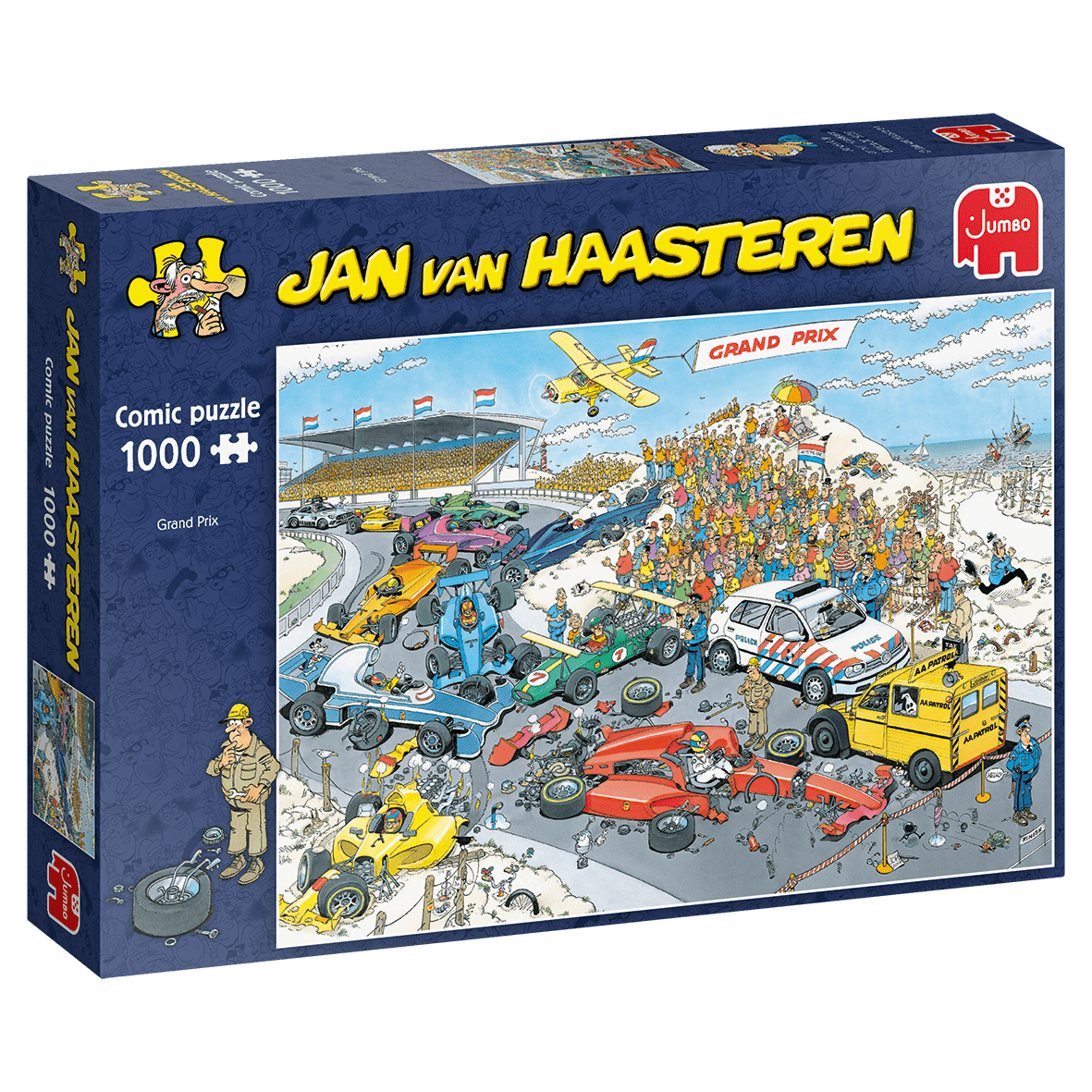 Jan van Haasteren - Nagydíj Jumbo 1000 darabos kirakó puzzle (JU-19093 8710126190937) - puzzlegarden