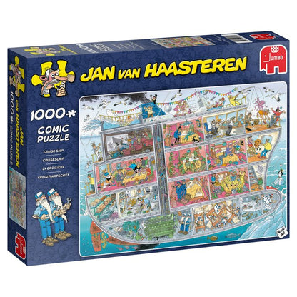 Jan van Haasteren - Óceánjáró Jumbo 1000 darabos kirakó puzzle (JU - 20021 8710126200216) - puzzlegarden