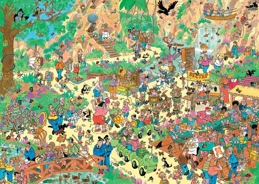 Jan van Haasteren – Pillangóparádé Jumbo 1000 darabos kirakó puzzle (JU-1110100535) - puzzlegarden