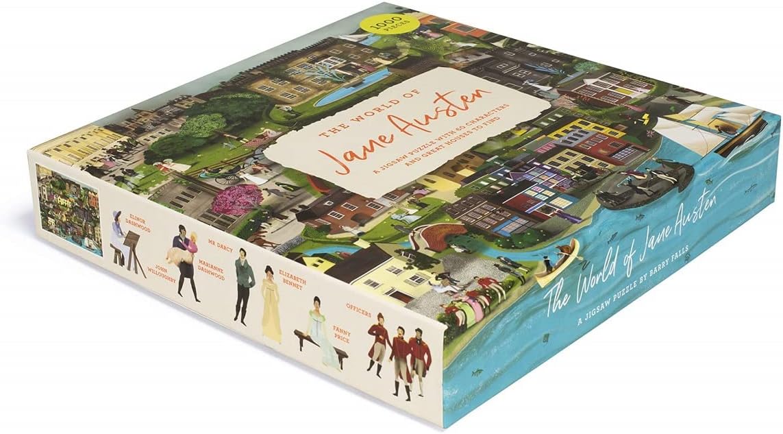 Jane Austen világa Laurence King 1000 darabos kirakó puzzle (LK - 9781786279118 9781786279118) - puzzlegarden