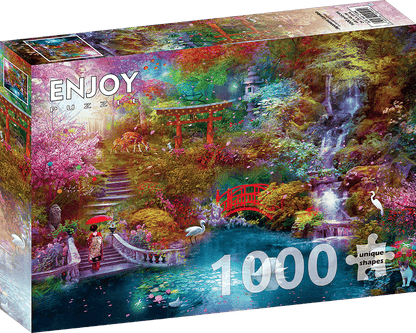 Japán Kert Enjoy 1000 darabos kirakó puzzle (EN-2194 5949194021949) - puzzlegarden