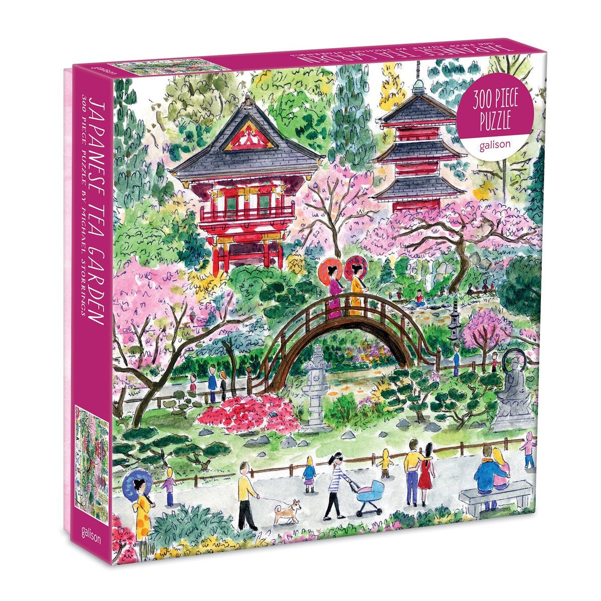 Japán tea kert Galison 300 darabos kirakó puzzle (GA-M052520L 9780735362697) - puzzlegarden