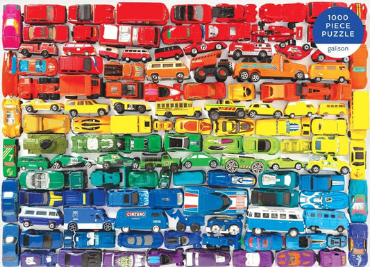 Jåték autók Galison 1000 darabos kirakó puzzle (GA - M052520F2) - puzzlegarden