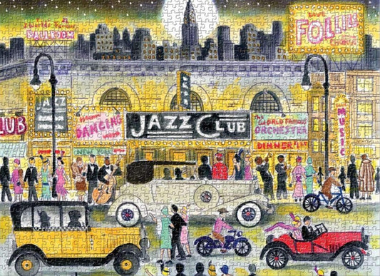 Jazz korszak Galison 1000 darabos kirakó puzzle (GA - 9780735357518 9780735357518) - puzzlegarden