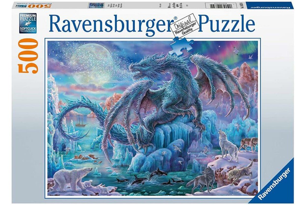 Jégsárkány Ravensburger 500 darabos kirakó puzzle (RA-14839 4005556148394) - puzzlegarden