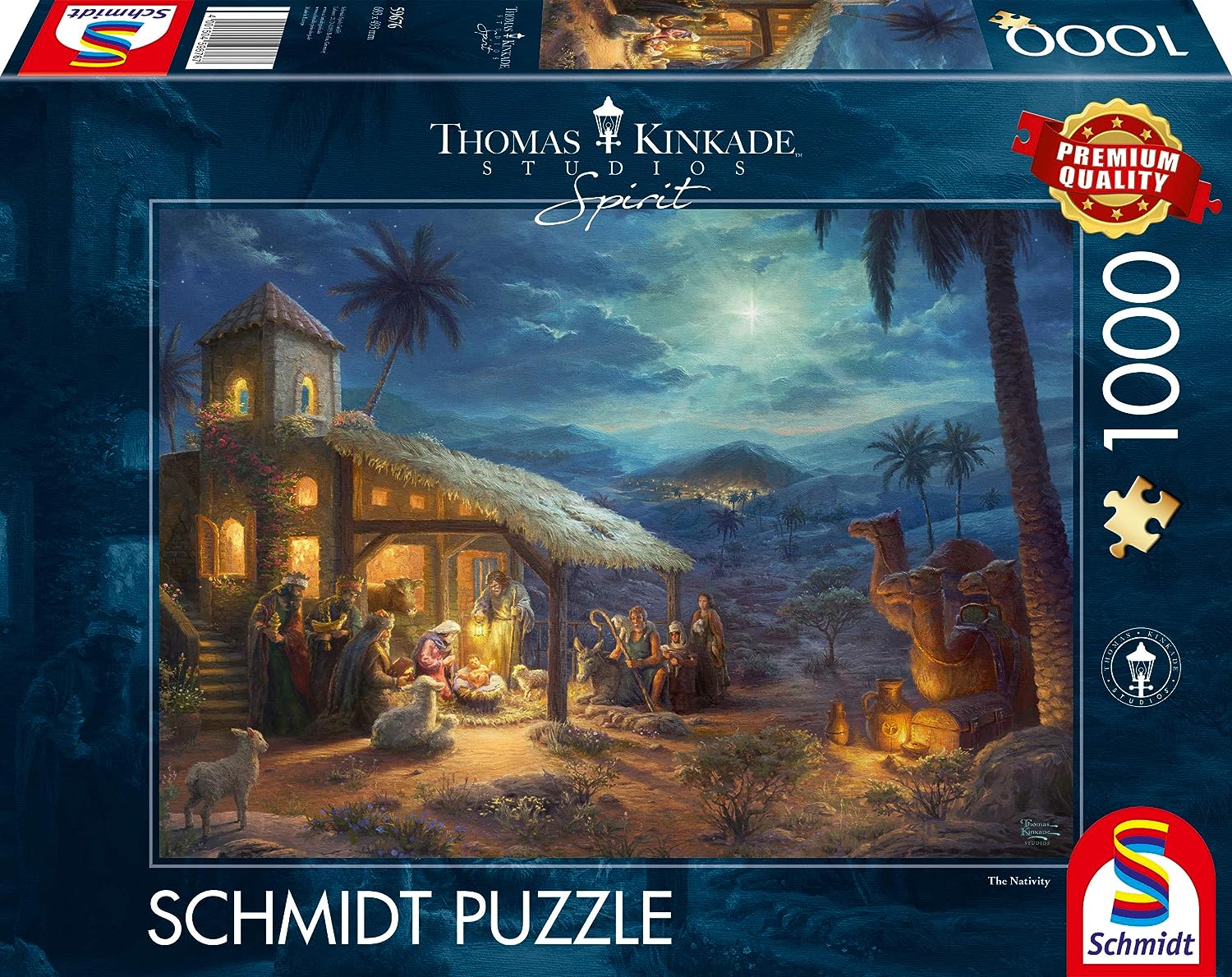 Jézus Születése Schmidt 1000 darabos kirakó puzzle (SCH-59676 4001504596767) - puzzlegarden