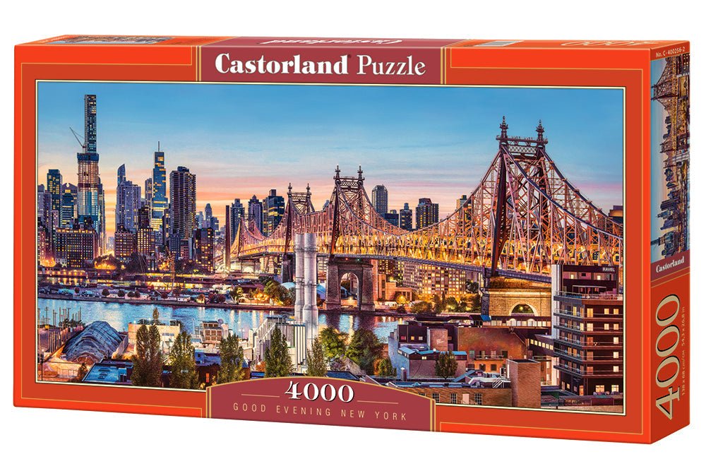 Jó estét New York! Castorland 4000 darabos kirakó puzzle (C-400256 5904438400256) - puzzlegarden