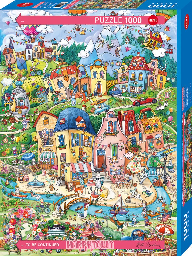Jó reggelt! HEYE 1000 darabos kirakó puzzle (HE-30059) - puzzlegarden