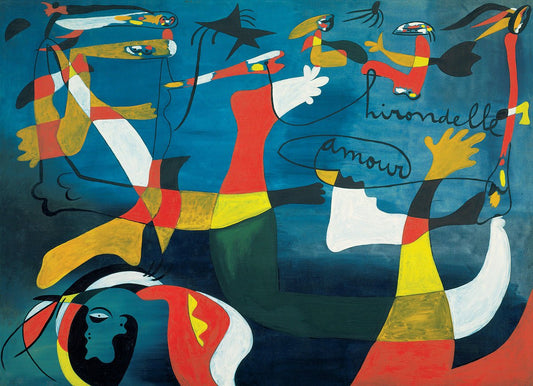 Joan Miró - Fecske-szerelem Eurographics 1000 darabos kirakó puzzle (EUR-6000-0859) - puzzlegarden