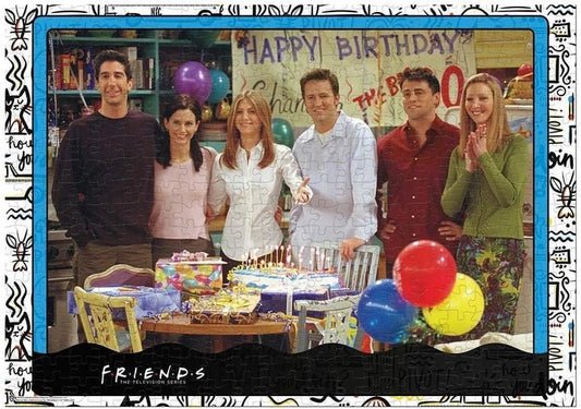 Jóbarátok - Friends - Birthday Winning Moves 1000 darabos kirakó puzzle (WM-00940 5036905041867) - puzzlegarden