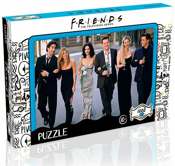 Jóbarátok - Friends - Wedding Winning Moves 1000 darabos kirakó puzzle (WM-01041 5036905042246) - puzzlegarden