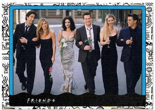Jóbarátok - Friends - Wedding Winning Moves 1000 darabos kirakó puzzle (WM-01041 5036905042246) - puzzlegarden