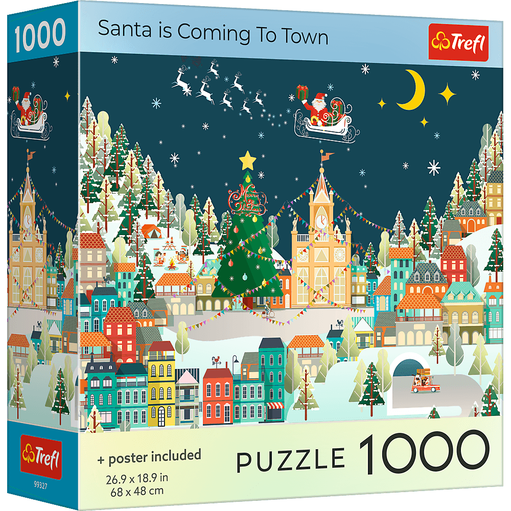 Jön a Mikulás Trefl 1000 darabos kirakó puzzle (TR-USA_99327) - puzzlegarden