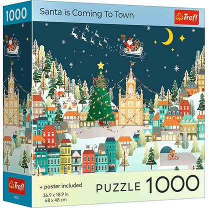 Jön a Mikulás Trefl 1000 darabos kirakó puzzle (TR-USA_99327) - puzzlegarden