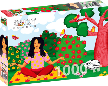 Jóga a Parkban ENJOY 1000 darabos kirakó puzzle (EN-2052 5949194020522) - puzzlegarden