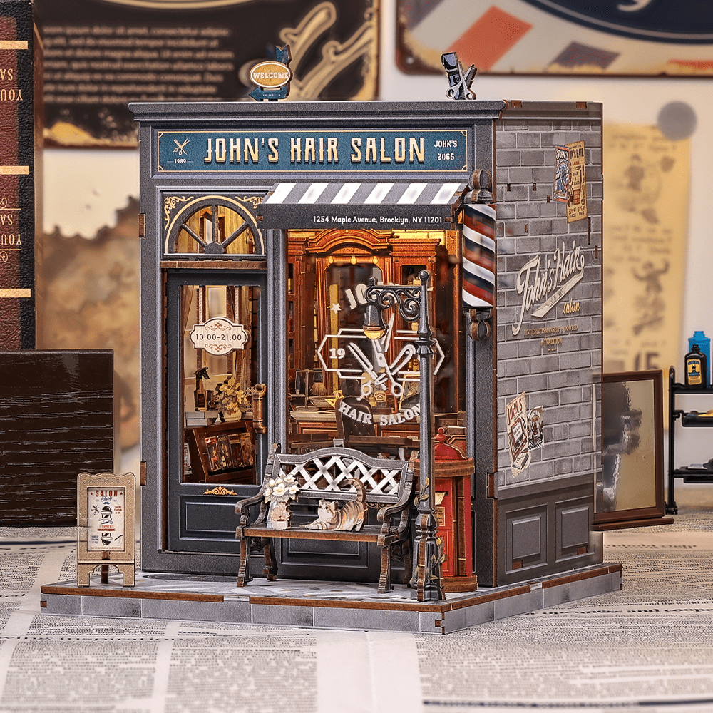 John fodrászműhelye CuteBee 210 darabos kirakó puzzle (CB-CWGC215) - puzzlegarden