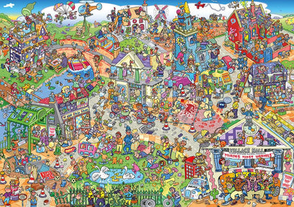 Jokesaws: Nyárközépi felfordulás Gibsons 1000 darabos kirakó puzzle (G-G7141) - puzzlegarden