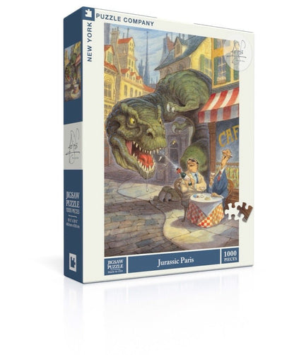 Jurassic Párizs New York Puzzle Company 1000 darabos kirakó puzzle (NYPC - NPZDS2312 840291700827) - puzzlegarden