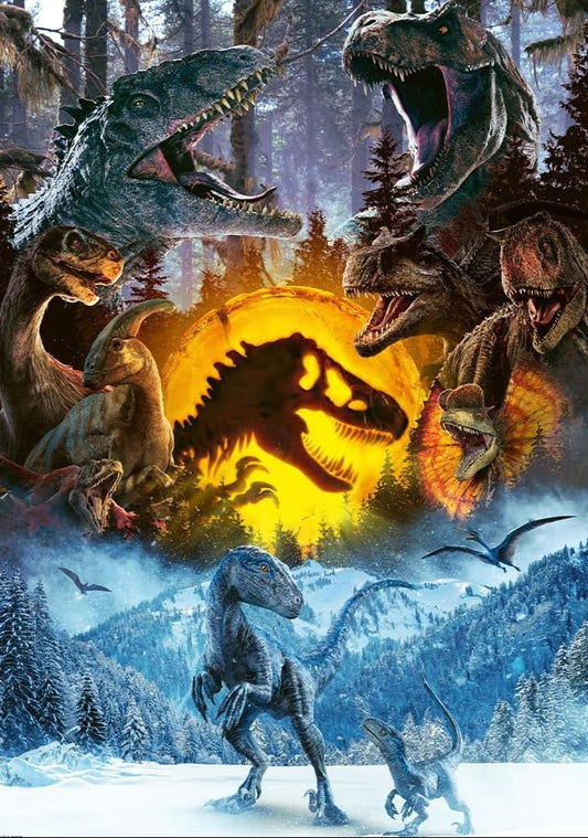 Jurassic Park világában Trefl 1000 darabos kirakó puzzle (TR - 10939) - puzzlegarden