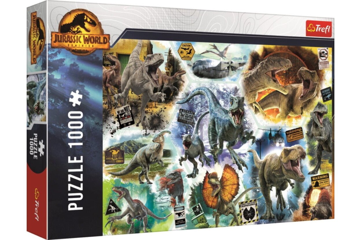 Jurassic World - Dominion Trefl 1000 darabos kirakó puzzle (TR-10727 5900511107272) - puzzlegarden