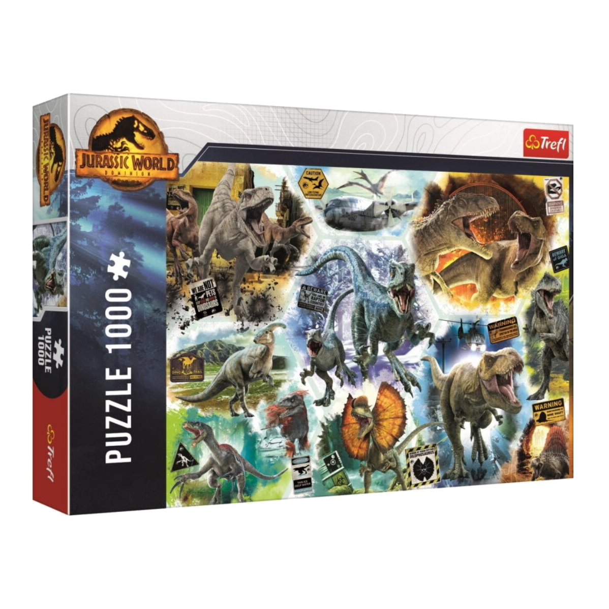 Jurassic World - Dominion Trefl 1000 darabos kirakó puzzle (TR-10727) - puzzlegarden