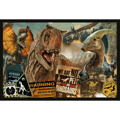 Jurassic World - Ősvilág – 2x200 Trefl 200 darabos kirakó puzzle (TR-13316) - puzzlegarden