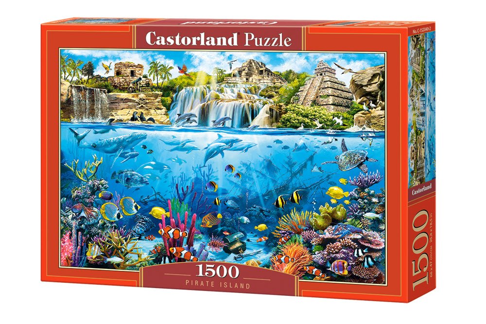 Kalózsziget Castorland 1500 darabos kirakó puzzle (C-152049 5904438152049) - puzzlegarden