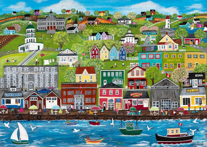 Kanadai kollekció – Halifax kikötő Ravensburger 1000 darabos kirakó puzzle (RA-12001853) - puzzlegarden