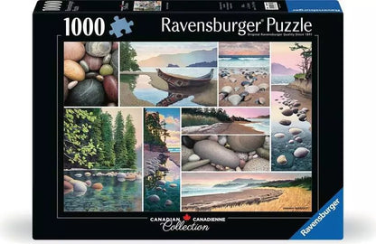 Kanadai Kollekció - Nyugati Parti Nyugalom Ravensburger 1000 darabos kirakó puzzle (RA-12000631) - puzzlegarden