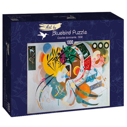 Kandinsky - Courbe dominante Bluebird 1000 darabos kirakó puzzle (BB-60110 3663384601101) - puzzlegarden