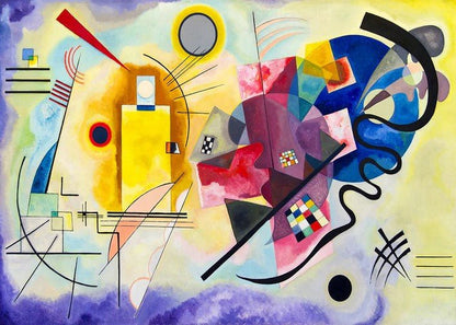 Kandinsky - Sárga, Vörös, Kék ENJOY 1000 darabos kirakó puzzle (EN-1212 5949194012121) - puzzlegarden