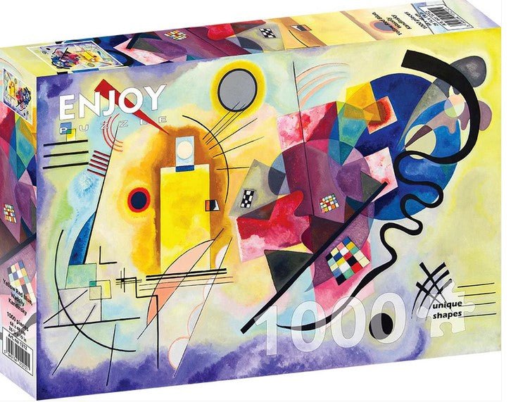 Kandinsky - Sárga, Vörös, Kék ENJOY 1000 darabos kirakó puzzle (EN-1212 5949194012121) - puzzlegarden