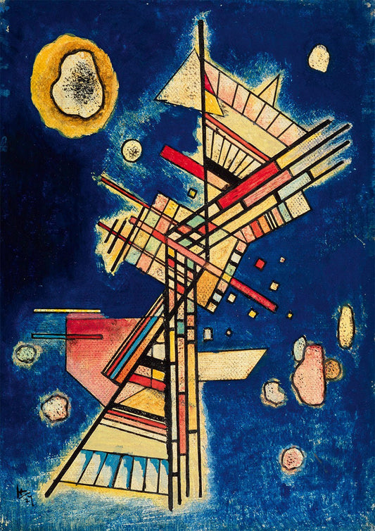 Kandinsky - Sötét hideg Bluebird 1000 darabos kirakó puzzle (BB-60131 3663384601316) - puzzlegarden