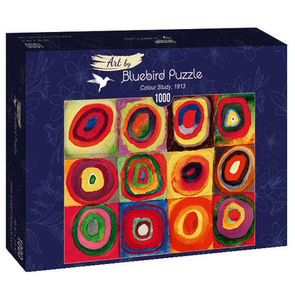 Kandinsky - Szín-tanulmány Bluebird 1000 darabos kirakó puzzle (BB-60035 3663384600357) - puzzlegarden