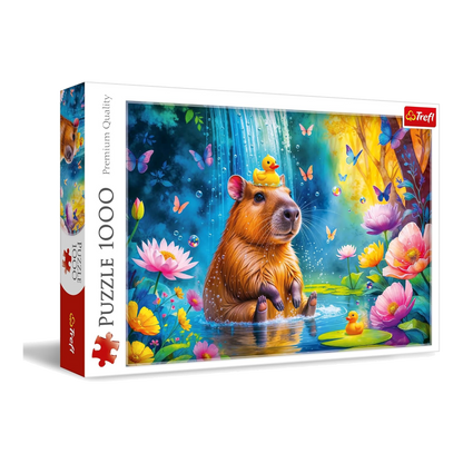 Kapibara Trefl 1000 darabos kirakó puzzle (TR-10949) - puzzlegarden