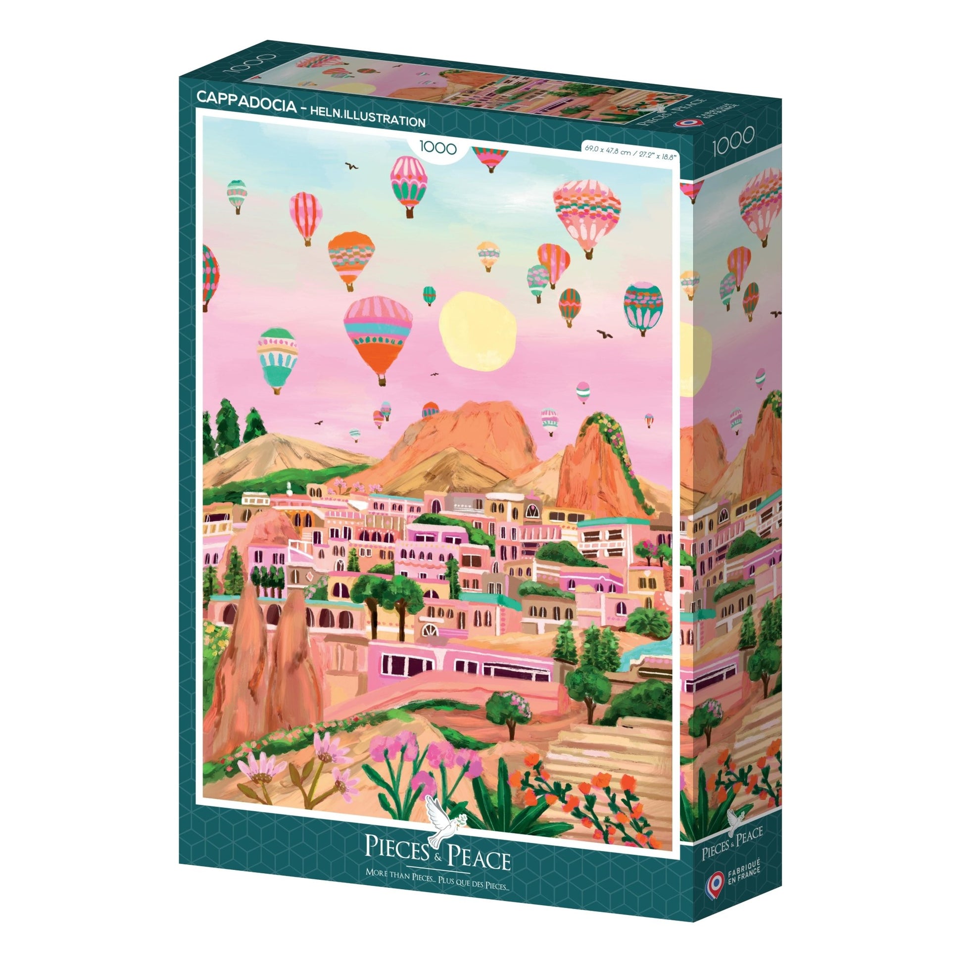 Kappadókia Pieces & Peace 1000 darabos kirakó puzzle (PaP-00183) - puzzlegarden