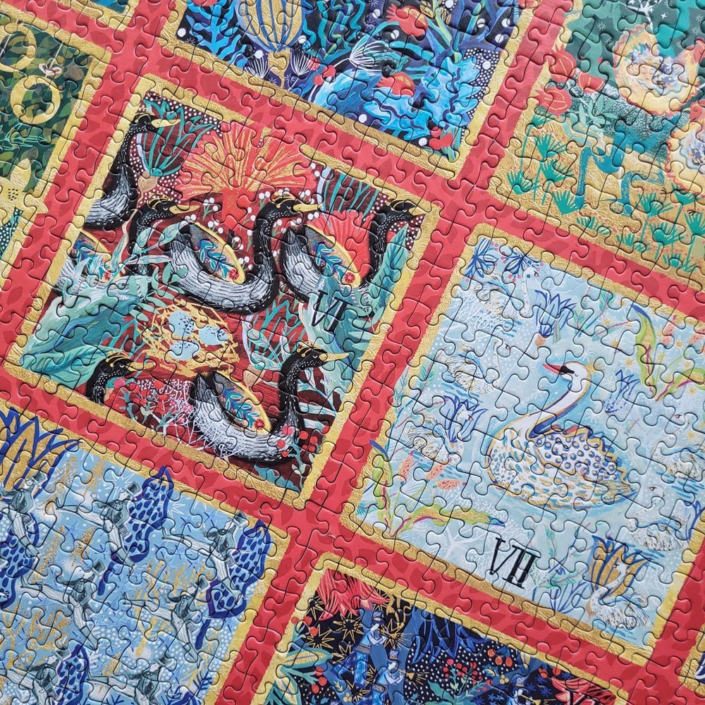 Karácsony 12 Napja Gibsons 1000 darabos kirakó puzzle (G-G7601) - puzzlegarden