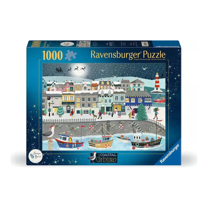 Karácsony a kikötőben Ravensburger 1000 darabos kirakó puzzle (RA-12001628) - puzzlegarden