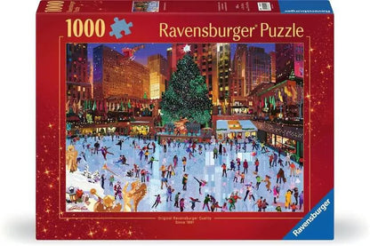 Karácsony a Rockefeller Centerben Ravensburger 1000 darabos kirakó puzzle (RA - 12000420) - puzzlegarden