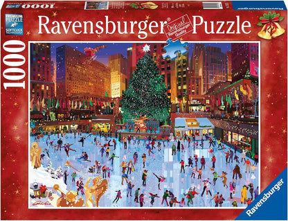 Karácsony a Rockefeller Centerben Ravensburger 1000 darabos kirakó puzzle (RA-17132 4005556171323) - puzzlegarden