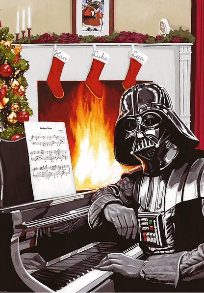 Karácsony Darth Vaderrel Trefl 1000 darabos kirakó puzzle (TR-12085) - puzzlegarden