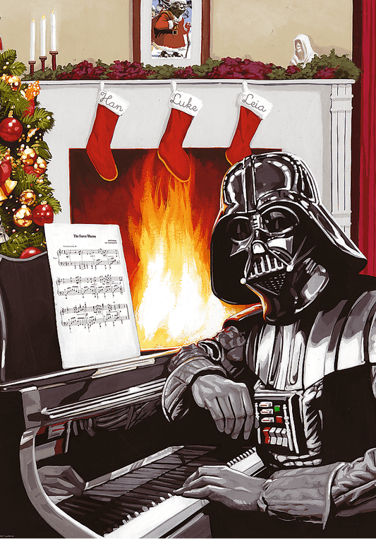 Karácsony Darth Vaderrel Trefl 1000 darabos kirakó puzzle (TR-12085) - puzzlegarden