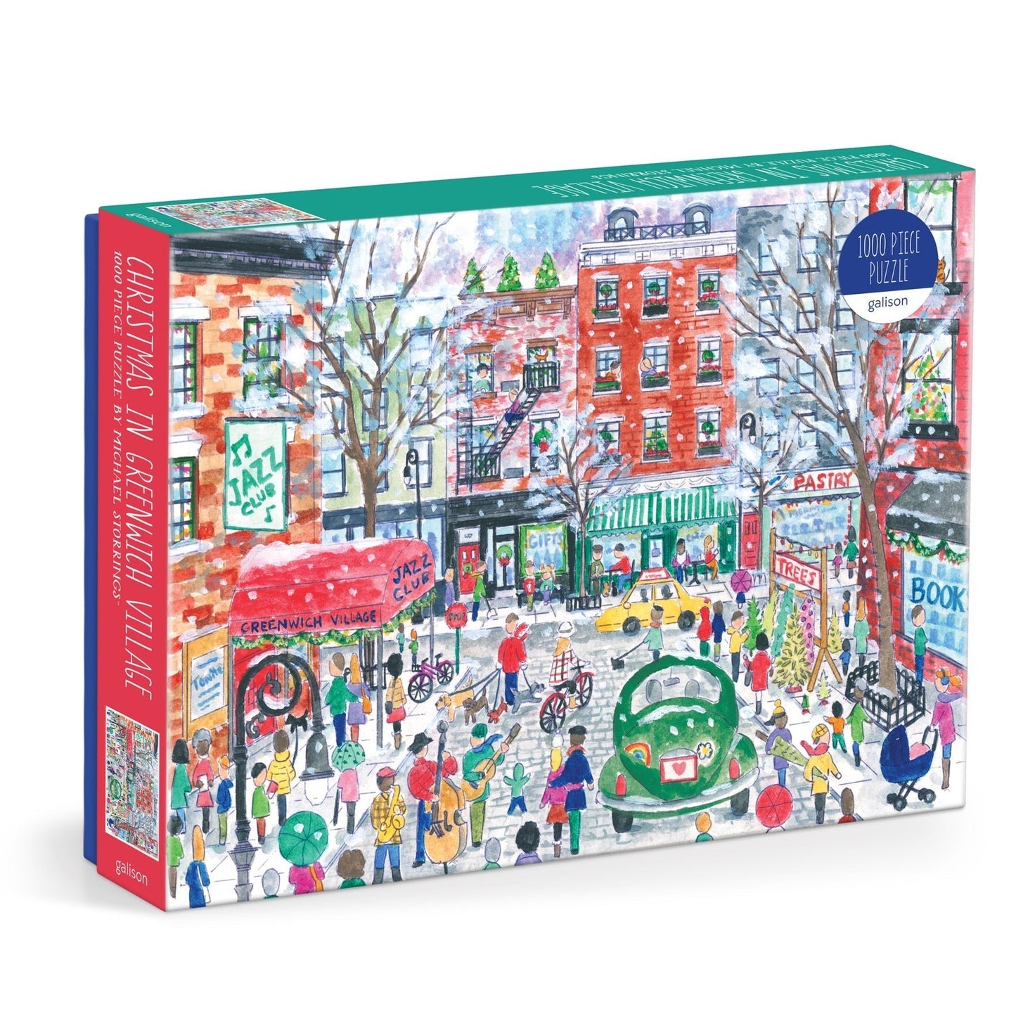 Karácsony Greenwich Village - ben Galison 1000 darabos kirakó puzzle (GA-9780735386099) - puzzlegarden