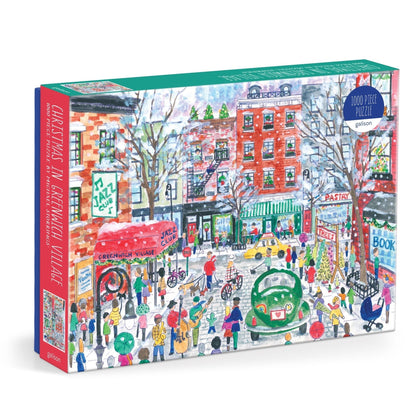 Karácsony Greenwich Village - ben Galison 1000 darabos kirakó puzzle (GA-9780735386099) - puzzlegarden