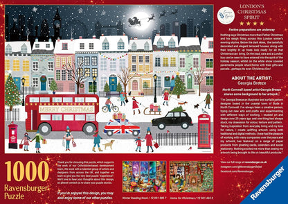 Karácsony Londonban Ravensburger 1000 darabos kirakó puzzle (RA-12001584) - puzzlegarden